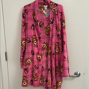 Care Bears Pink and Red Kids Robe